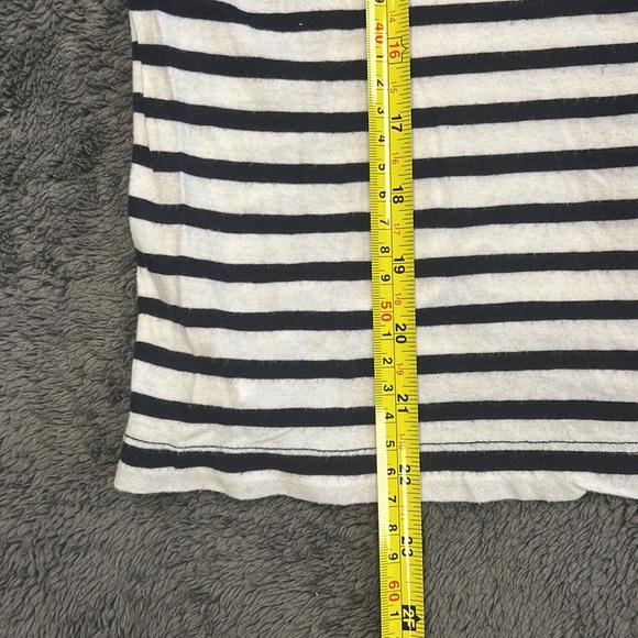 J Crew stripe tie sleeve shirt - Picture 5 of 14